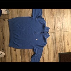 Great condition Italian wool polo 1/4 zip sweater